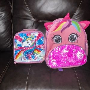 School bag & lunch bag